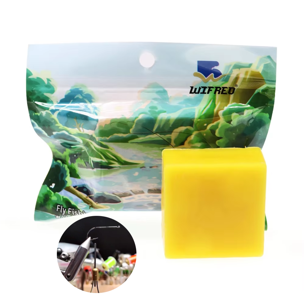 Fishing Hook Size - Fly Tying Dubbing Wax Block Nymphs