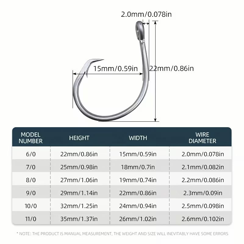 30pcs/box Fishing Hooks Stainl – Fishing Hook Circle Bewertung und Preis