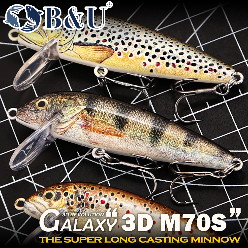 B&U Fishing Lures Sinking Minn – Fishing Hook Treble Bewertung und Preis
