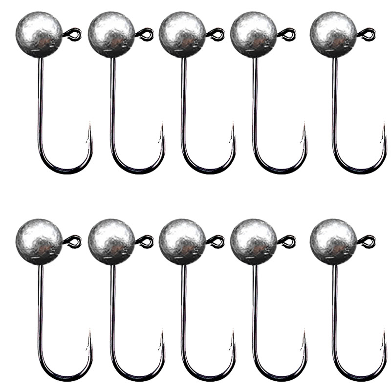 10pcs/lot Jig Head Fishing Hoo – Fishing Hook Offset Bewertung und Preis