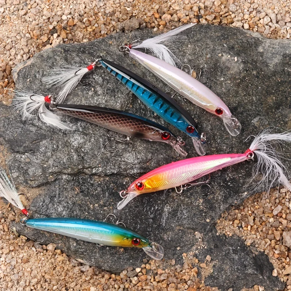 Laser 3D Eyes Bionic Minnow Fi – Fishing Hook Treble Bewertung und Preis