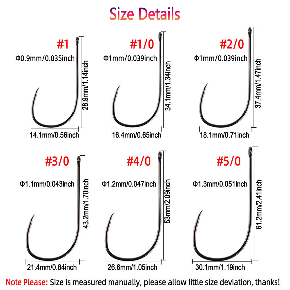 Bimoo 20pcs #1~5/0 Barbless Lo – Fishing Hook Barbless Bewertung und Preis