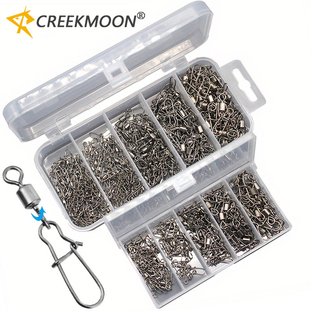 95/210 PCS Set Fishing Connect – Fishing Hook Stainless Steel Bewertung und Preis