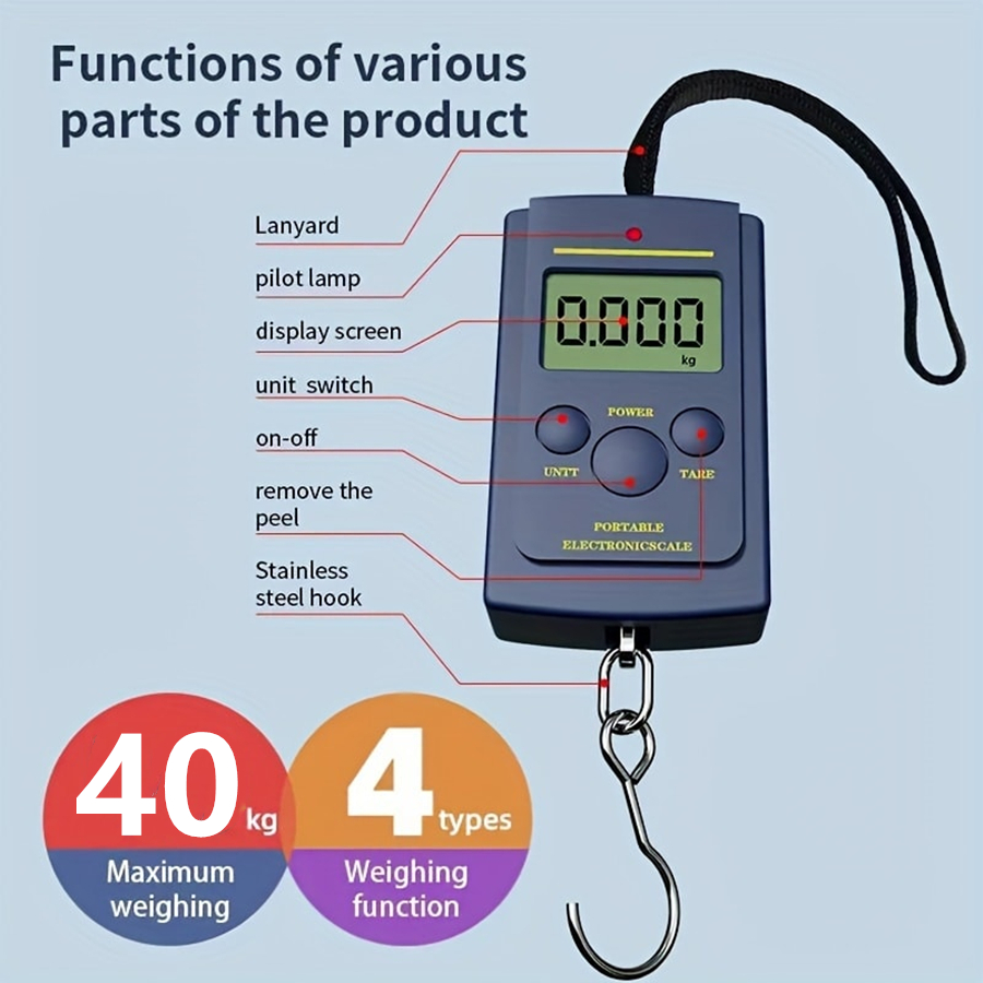 40kg Multifunctional Mini Elec – Fishing Hook Bewertung und Preis
