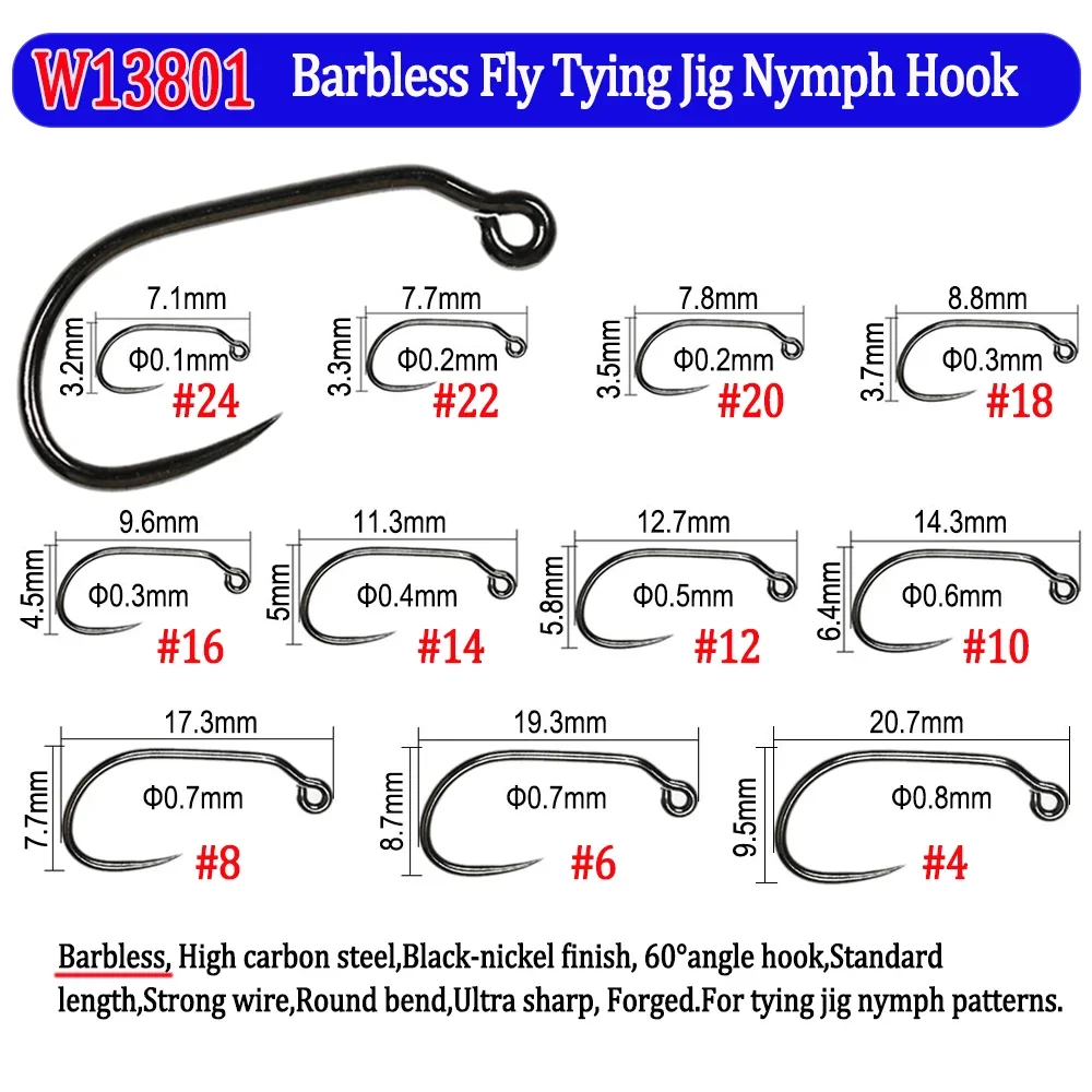 200pcs Barbed and Barbless Fis – Fishing Hook Barbless Bewertung und Preis