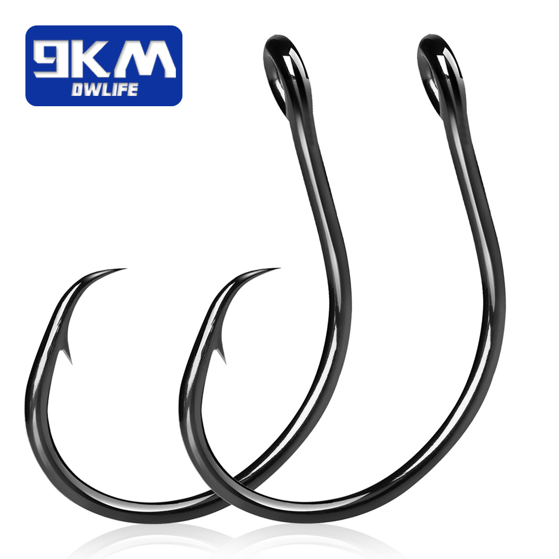 9KM 25-50Pcs Inline Wide Gap C – Fishing Hook Circle Bewertung und Preis