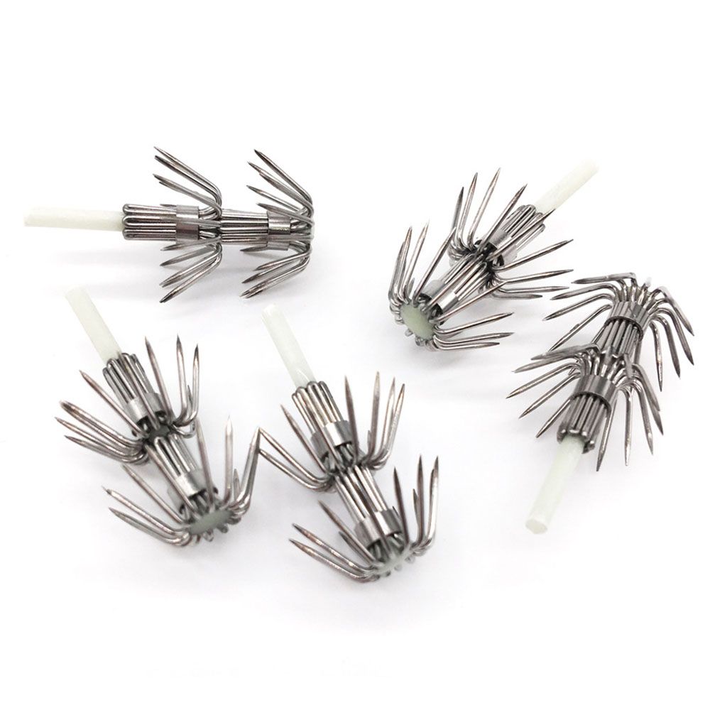 5Pcs Stainless Steel Double La – Fishing Hook Offset Bewertung und Preis