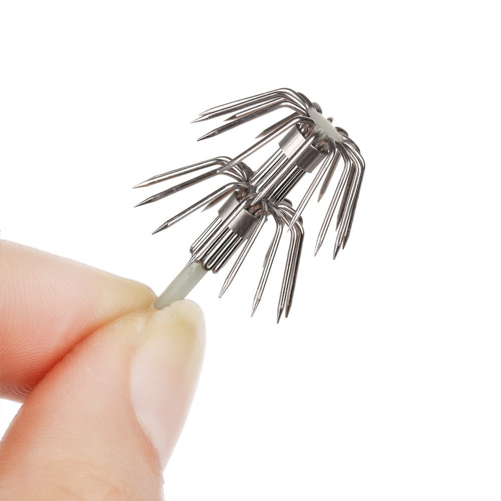 5Pcs Stainless Steel Double La – Fishing Hook Offset Bewertung und Preis