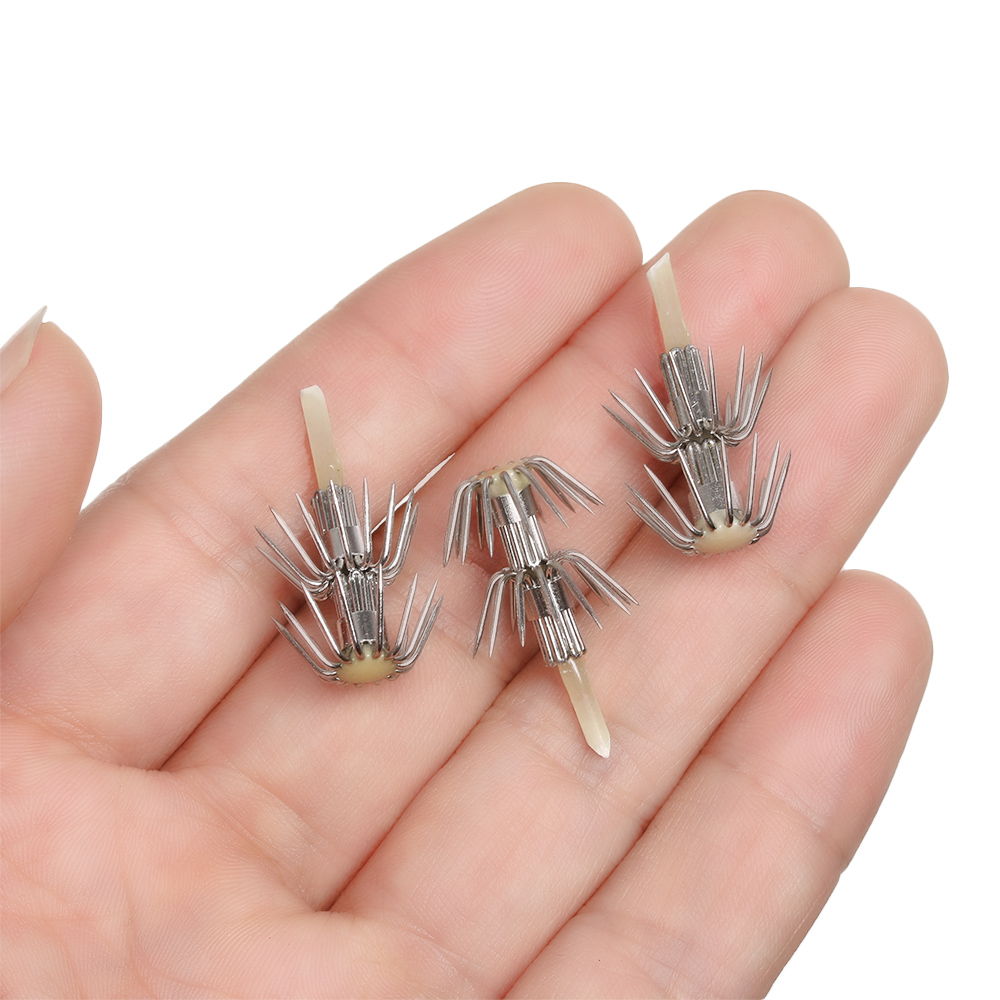 5Pcs Stainless Steel Double La – Fishing Hook Offset Bewertung und Preis