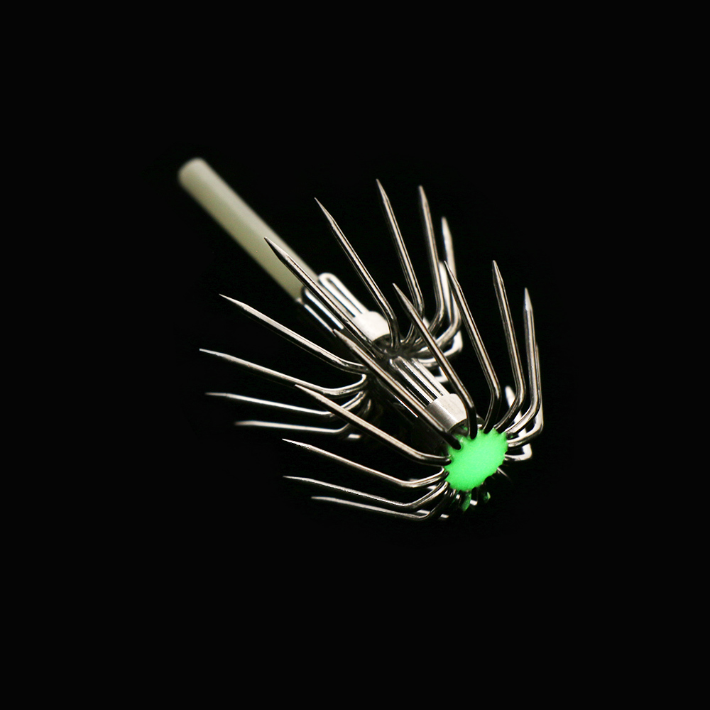 5Pcs Stainless Steel Double La – Fishing Hook Offset Bewertung und Preis