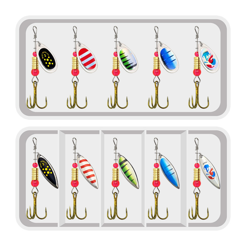 Fishing Lure Spinner Rotation  – Fishing Hook Treble Bewertung und Preis