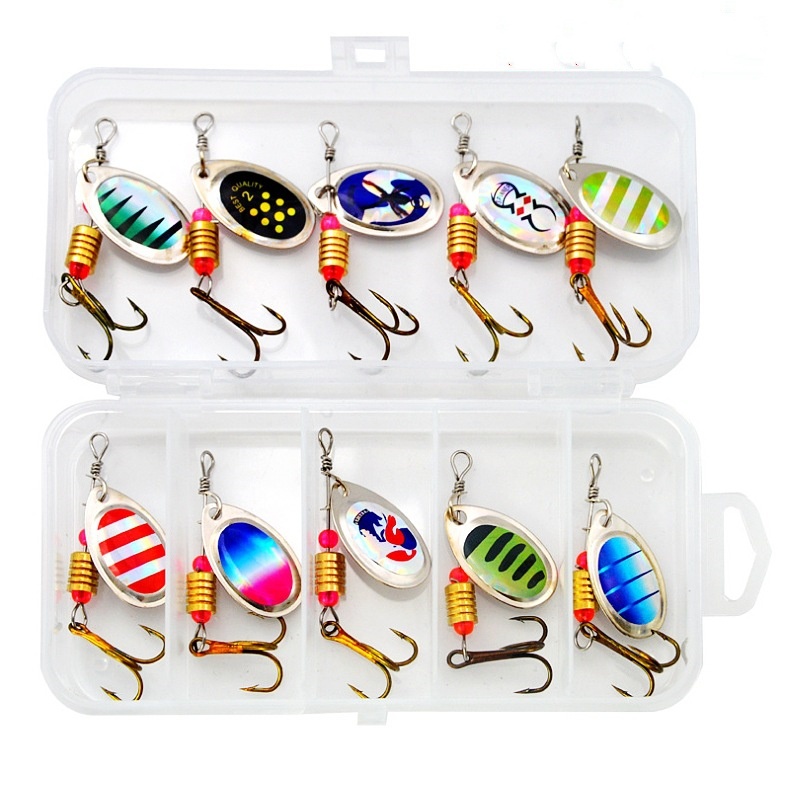 Fishing Lure Spinner Rotation  – Fishing Hook Treble Bewertung und Preis