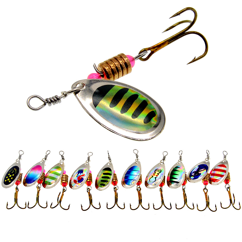 Fishing Lure Spinner Rotation  – Fishing Hook Treble Bewertung und Preis