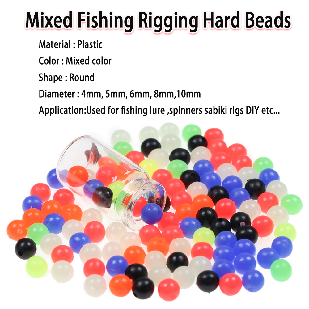 200pcs Mixed Color Fishing Bea – Fishing Hook Assortment Bewertung und Preis