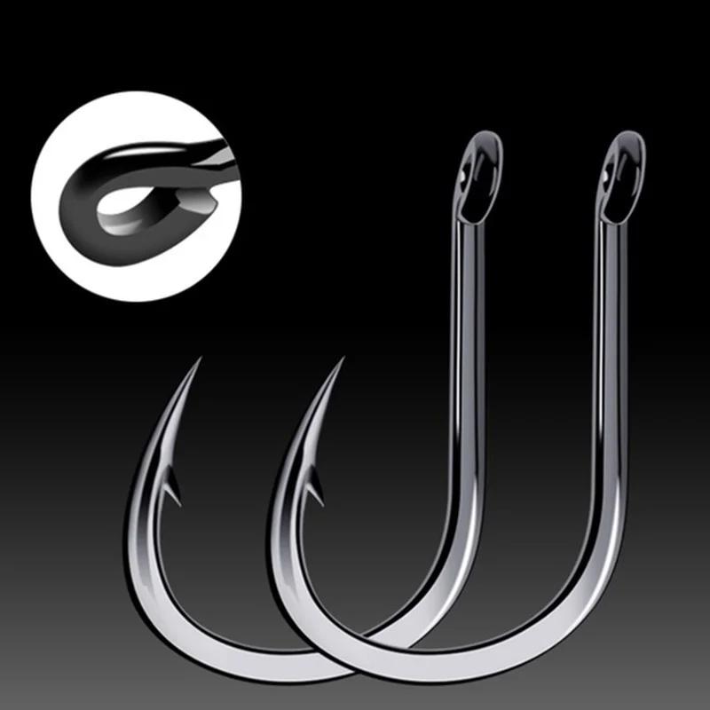 100pc/lot Fishing Hooks Double – Fishing Hook Circle Bewertung und Preis