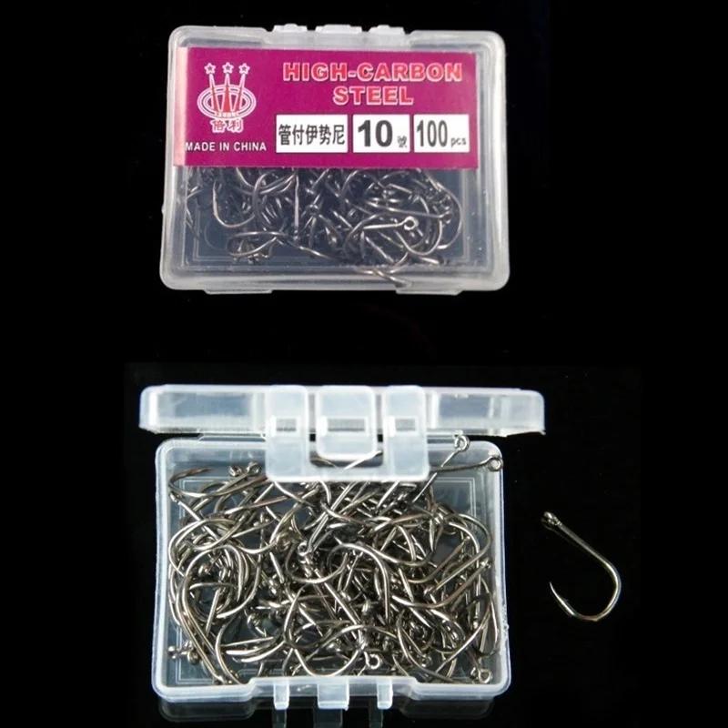 100pc/lot Fishing Hooks Double – Fishing Hook Circle Bewertung und Preis