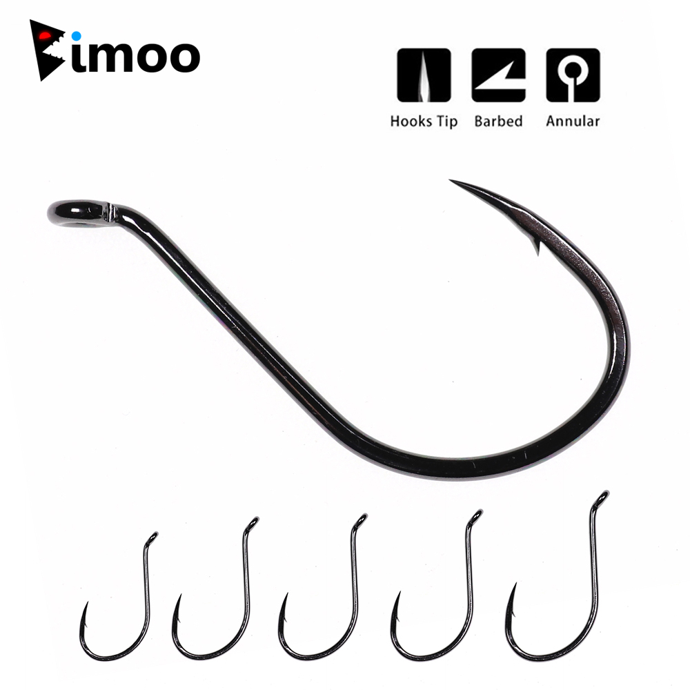 Bimoo 20pcs Offset Octopus Bea – Fishing Hook Barbless Bewertung und Preis