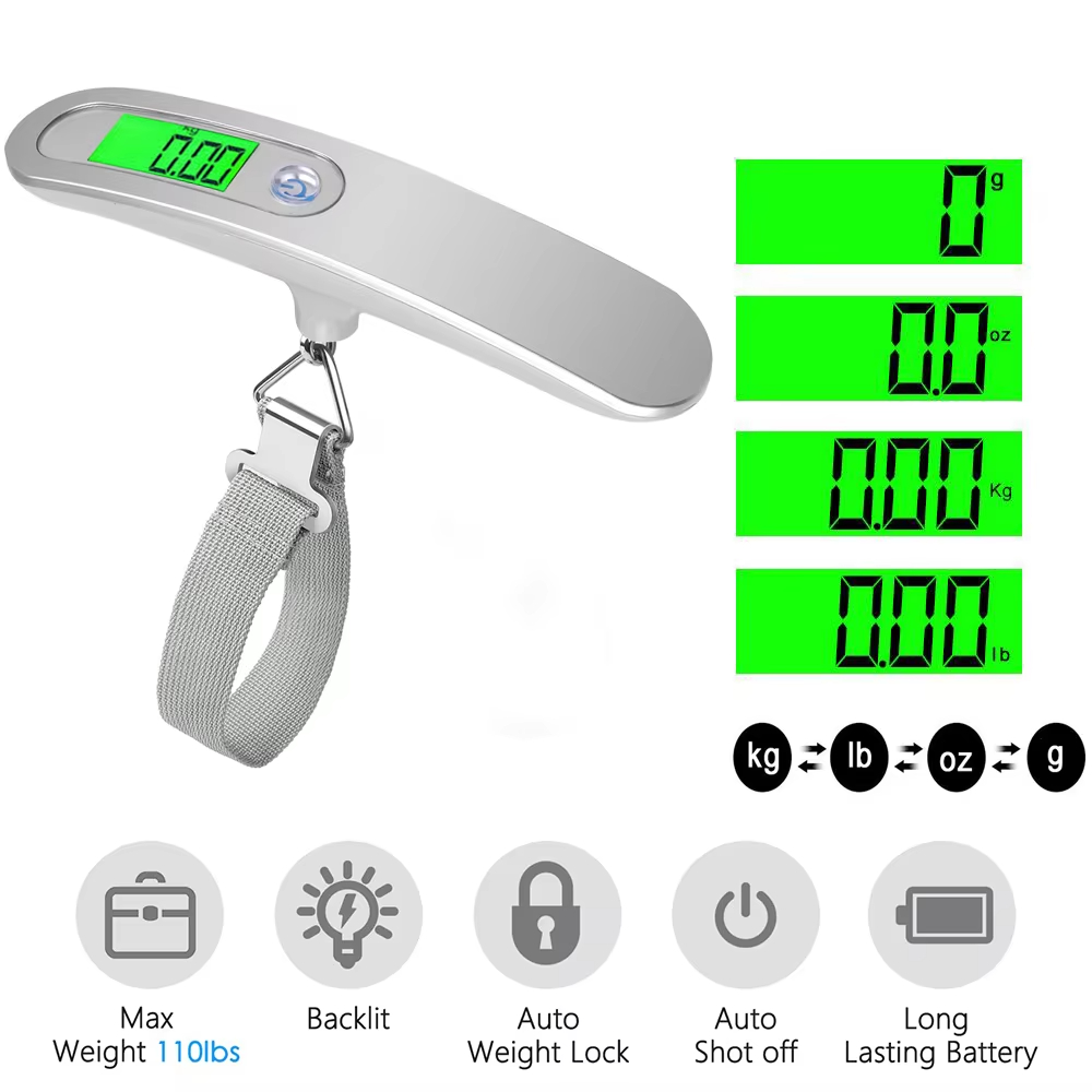 Portable Scale Digital LCD Dis – Fishing Hook Stainless Steel Bewertung und Preis