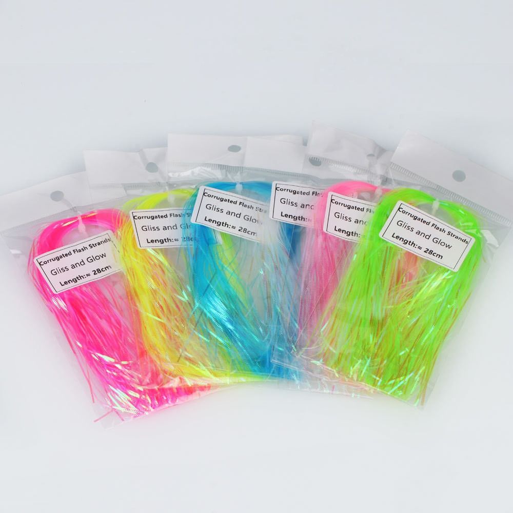 1Pack 1mm Width Corrugated Gli – Fishing Hook Jig Bewertung und Preis