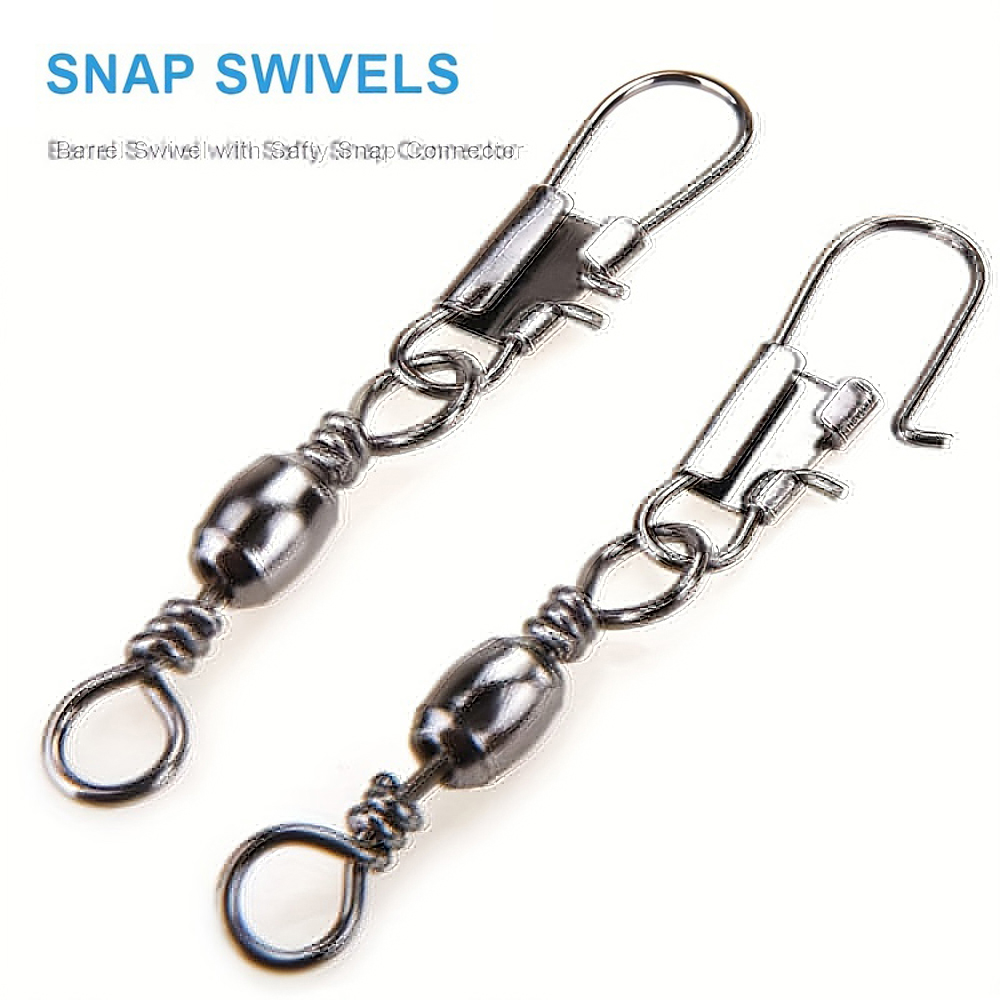 100Pcs/Lot 4#6#8#10#12# Swivel – Fishing Hook Stainless Steel Bewertung und Preis