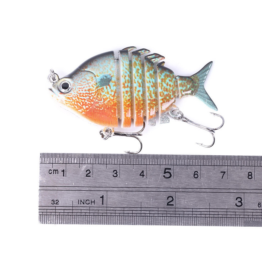 63mm 9.3g Lifelike Tilapia Swi – Fishing Hook Treble Bewertung und Preis