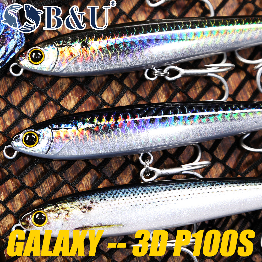 B&U Sinking Pencil Fishing Lur – Fishing Hook Treble Bewertung und Preis