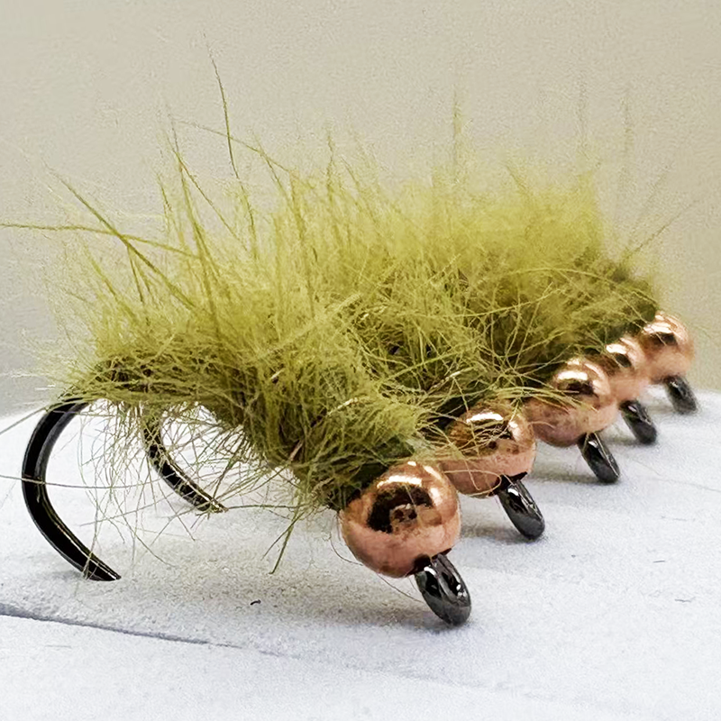 5PCS Fly Fishing Nymphs Wet Fl – Fishing Hook Barbless Bewertung und Preis