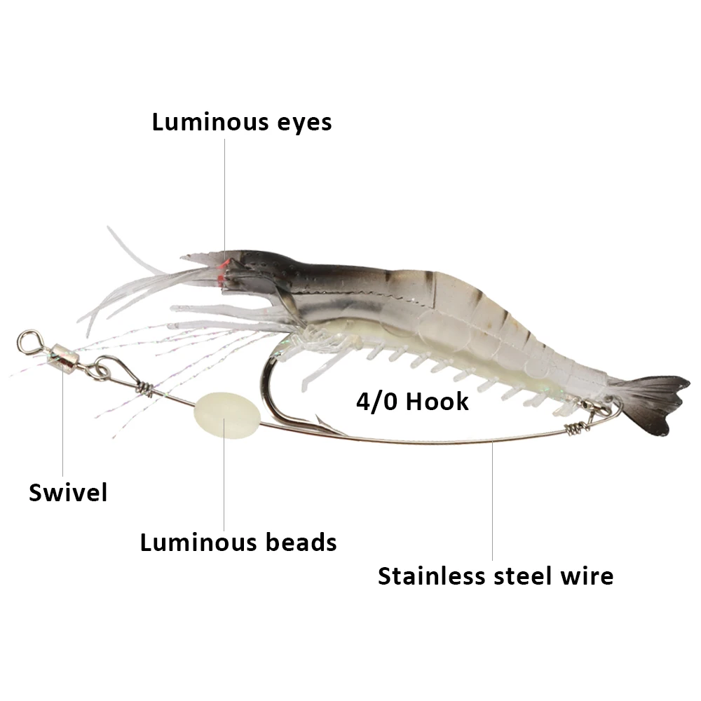 Goture Silicon Shrimp Fishing  – Fishing Hook Assortment Bewertung und Preis