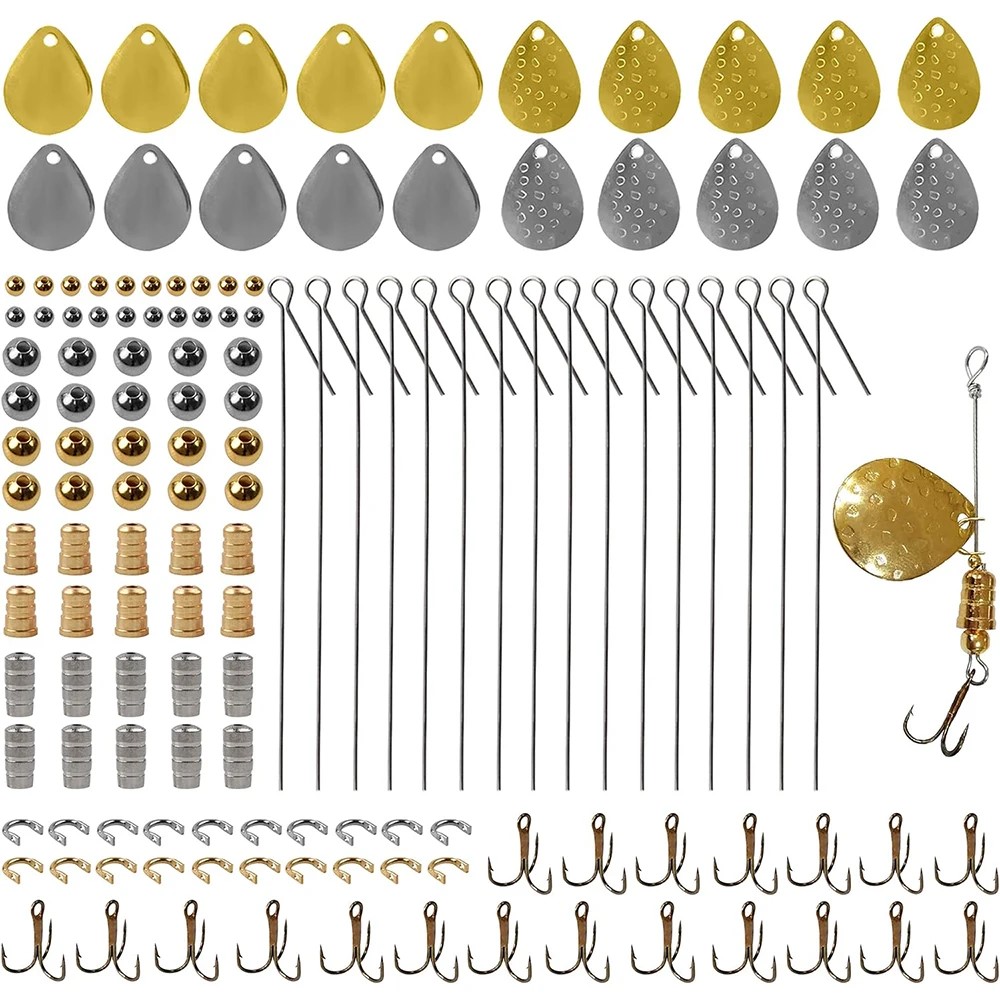 140Pcs Fishing Lures Making Ki – Fishing Hook Treble Bewertung und Preis