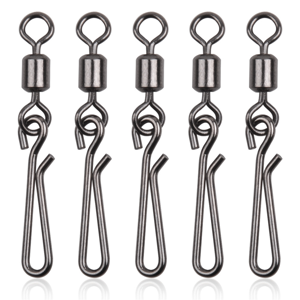 30Pcs swivels and snap for fis – Fishing Hook Stainless Steel Bewertung und Preis