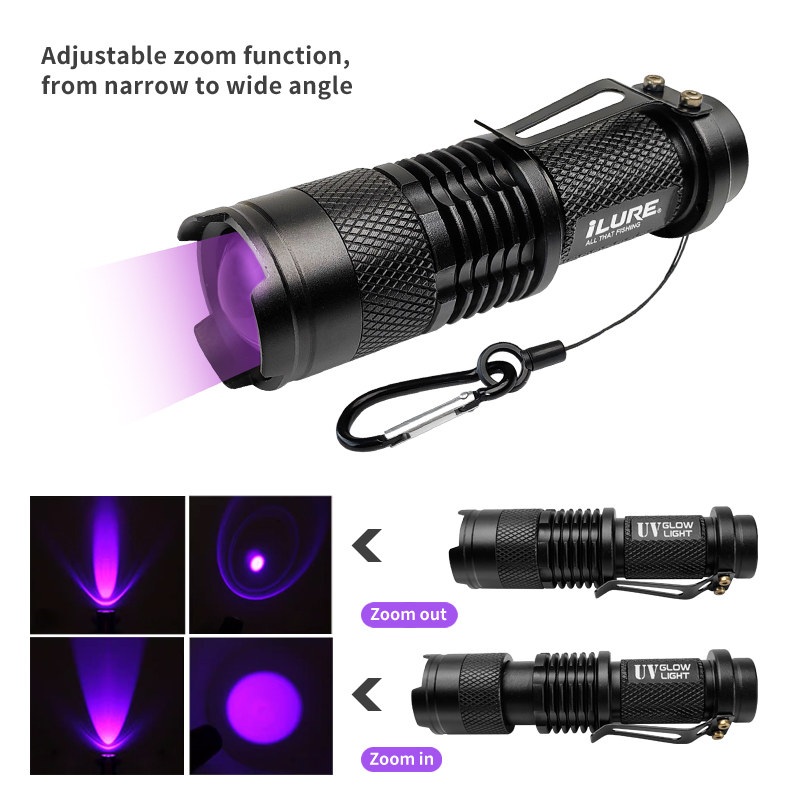 Mini UV Flashlight 395nm Ultra – Fishing Hook Jig Bewertung und Preis