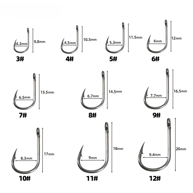 50-1600Pcs/BoxFishing Hooks Ca – Fishing Hook Assortment Bewertung und Preis