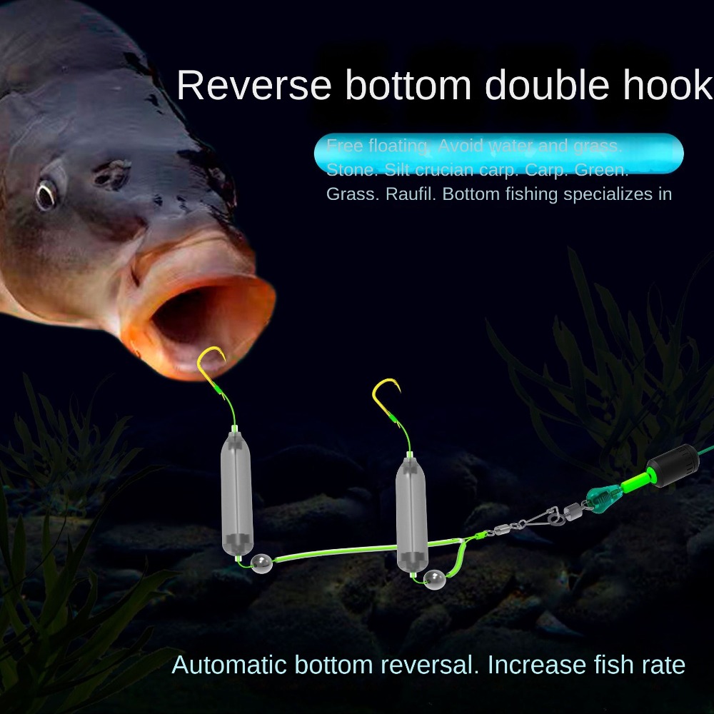 30pcs 2 size Fishing Hair Rigs – Fishing Hook Size Bewertung und Preis
