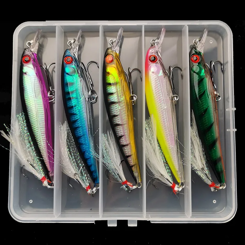 5pcs/box Laser 3D Eyes Bionic  – Fishing Hook Box Bewertung und Preis