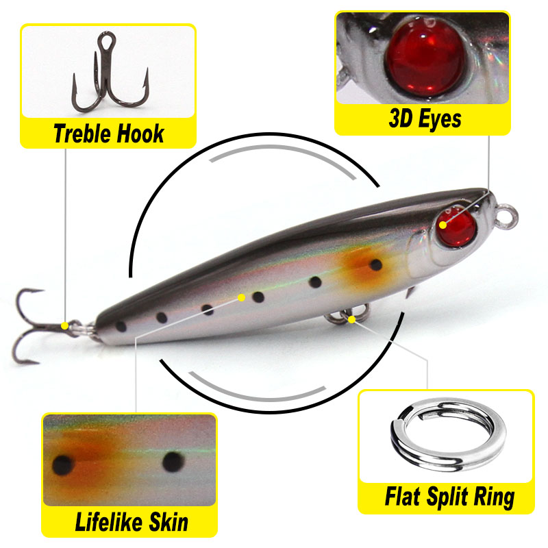 TacklePRO PE05 Pencil lure sti – Fishing Hook Assortment Bewertung und Preis