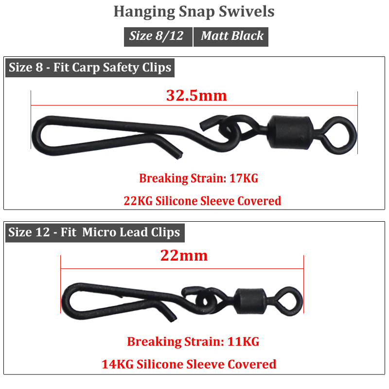 20PCS Carp Fishing Quick Chang – Fishing Hook Size Bewertung und Preis