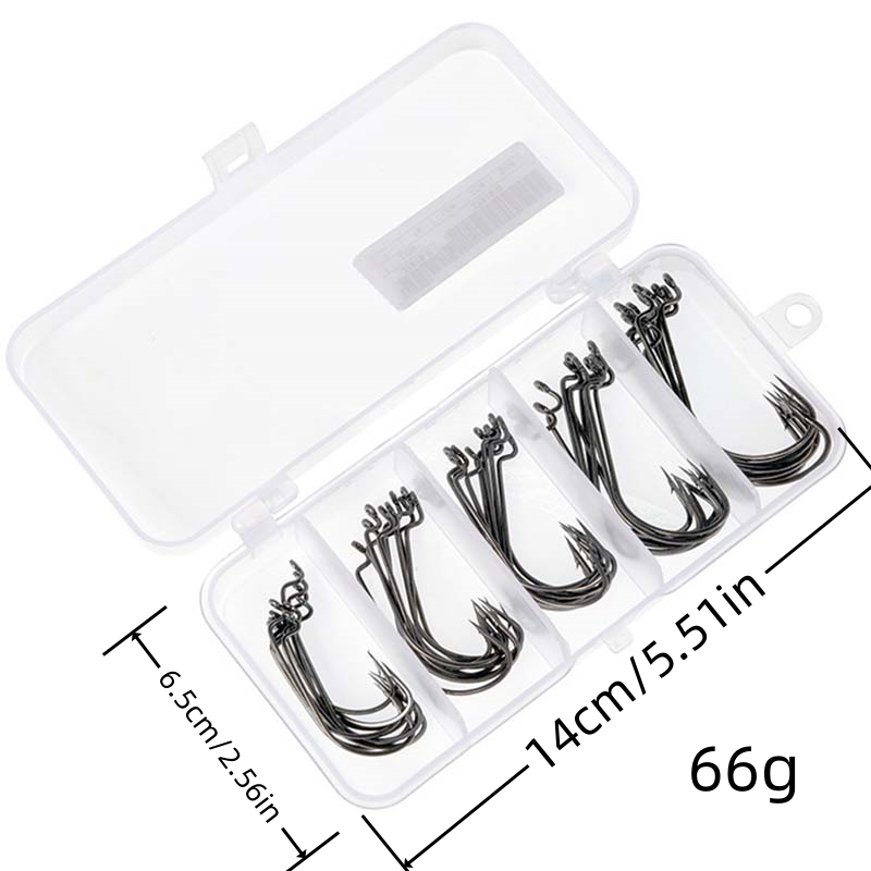 50Pcs/Box High Carbon Steel Fi – Fishing Hook Box Bewertung und Preis