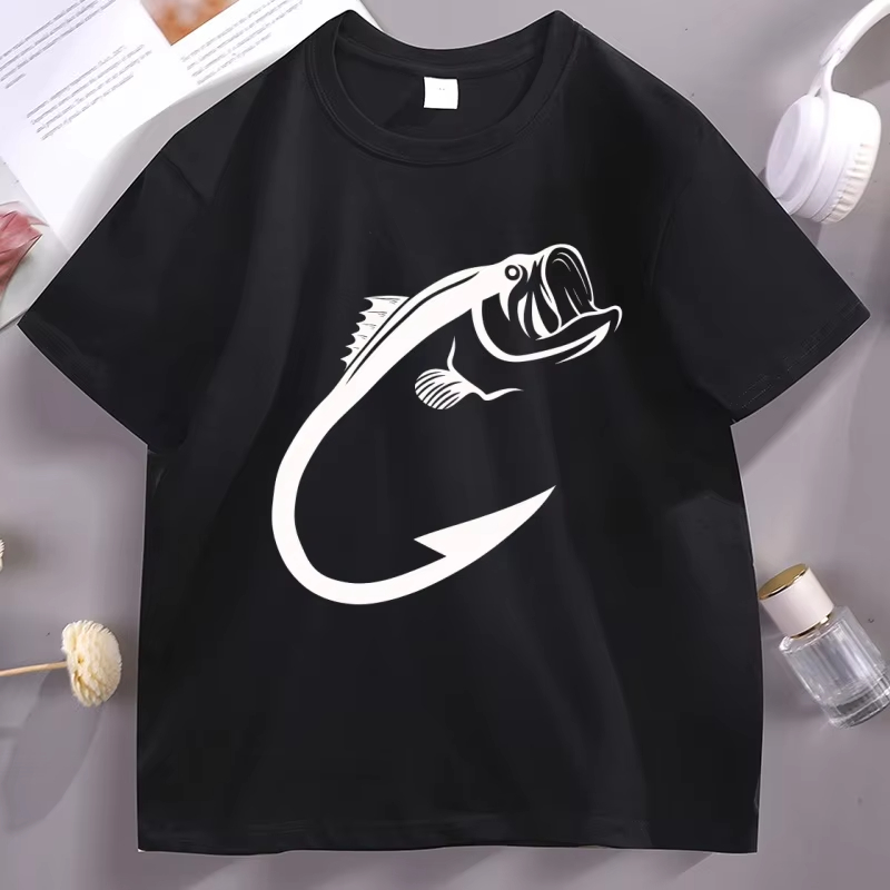 Fishing Hook Graphic T Shirts  – Fishing Hook Size Bewertung und Preis