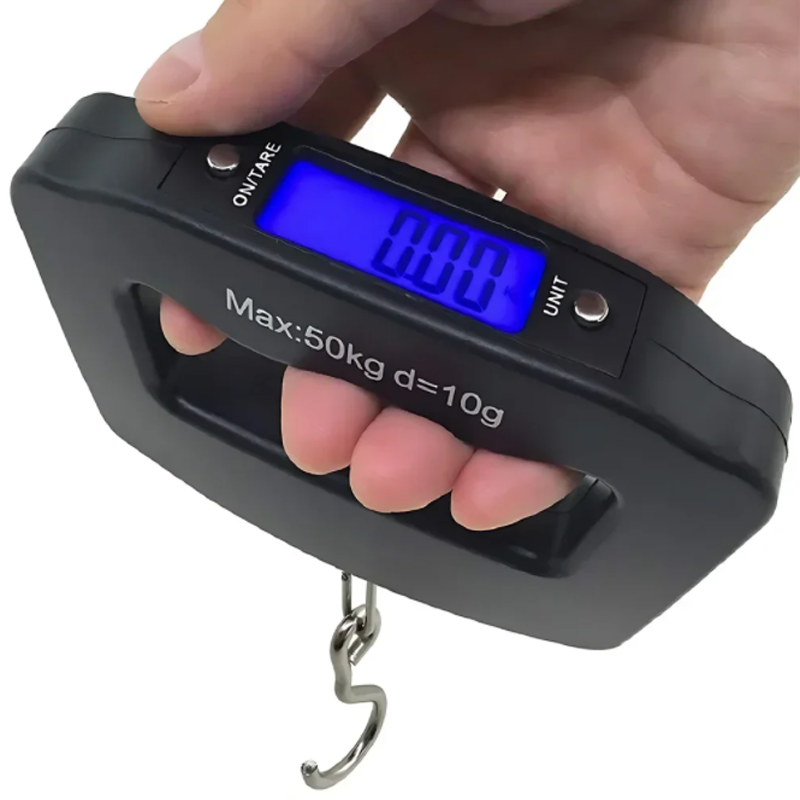 50kg/10g Travel Luggage Scale  – Fishing Hook Bewertung und Preis
