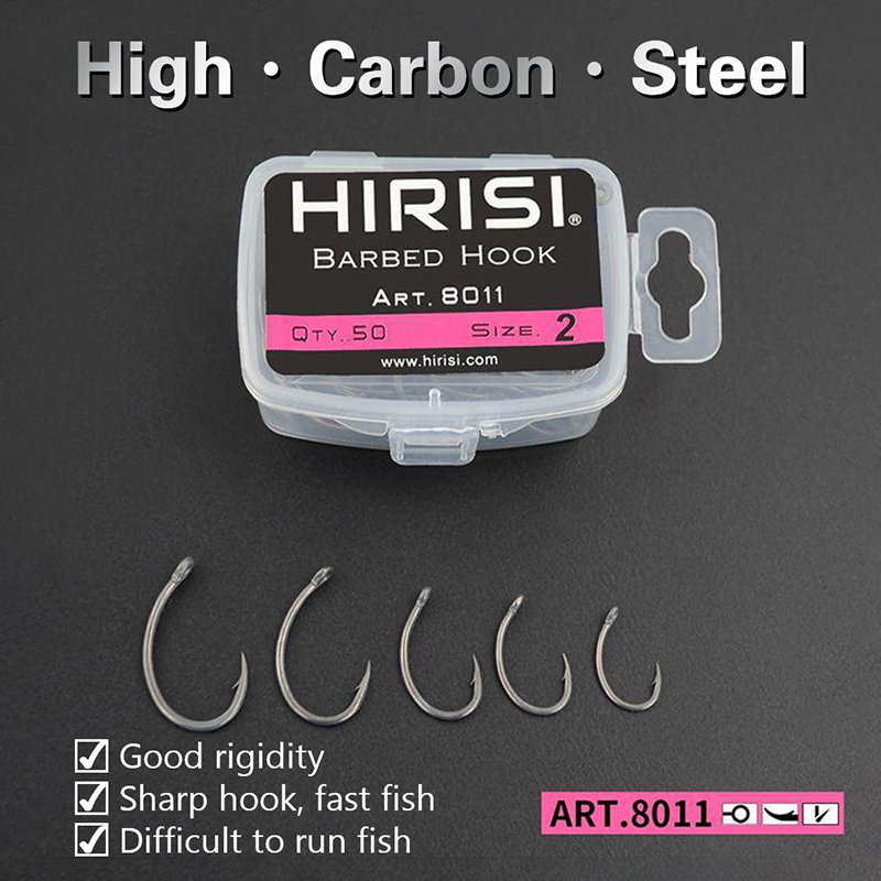 New Hirisi 50pcs Boxed Hooks B – Fishing Hook Box Bewertung und Preis