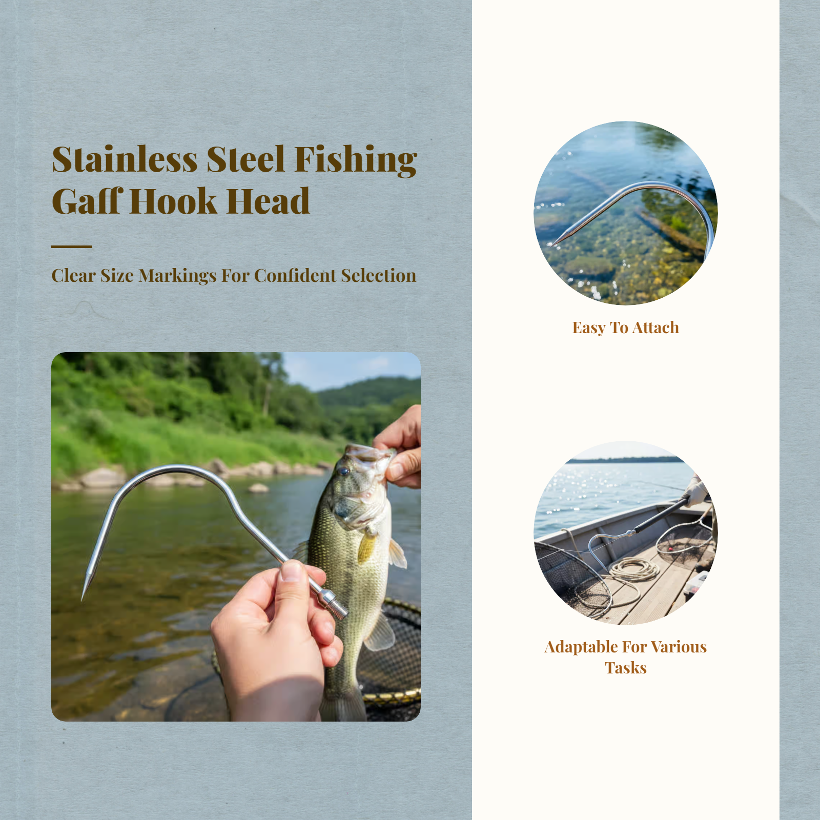 Fishing Sickle Head Stainless  – Fishing Hook Stainless Steel Bewertung und Preis