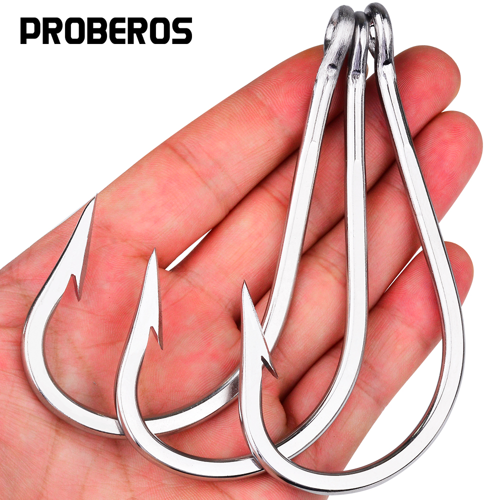 PROBEROS 5pcs Stainless Steel  – Fishing Hook Circle Bewertung und Preis