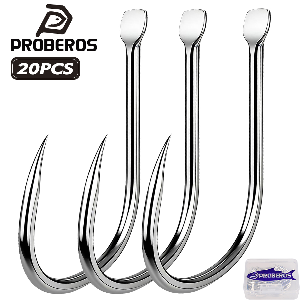 Proberos 20PCS/BOX High Carbon – Fishing Hook Circle Bewertung und Preis