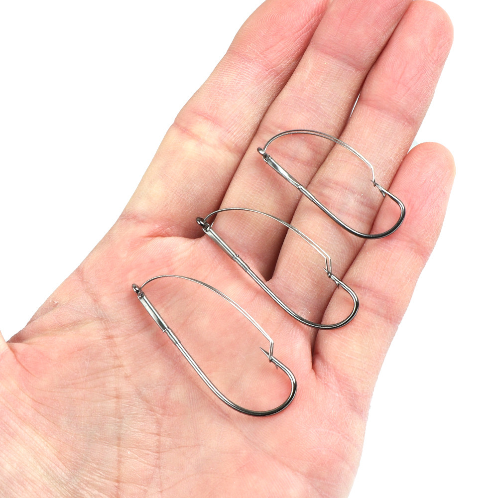 10Pcs/box Fishing Wacky Weedle – Fishing Hook Weedless Bewertung und Preis