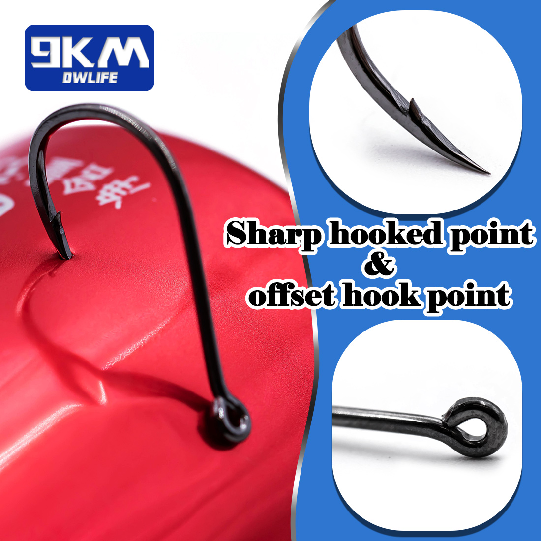 9KM Iseama Fishing Hooks 50~20 – Fishing Hook Circle Bewertung und Preis