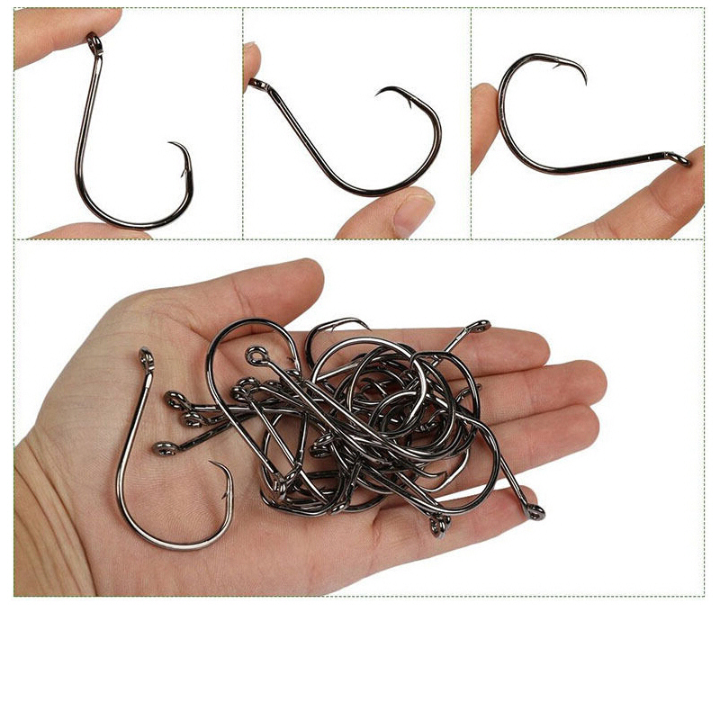 100 pcs Octopus Offset Sport C – Fishing Hook Circle Bewertung und Preis