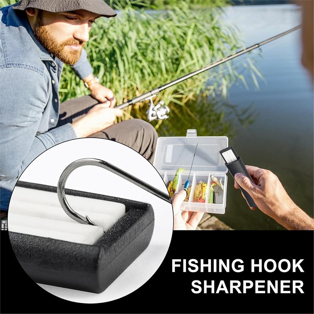Fishing Hook Sharpener - Compa – Fishing Hook Sharpener Bewertung und Preis