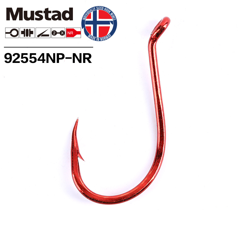 Mustad Big Red 2X SUICIDE High – Fishing Hook Barbless Bewertung und Preis