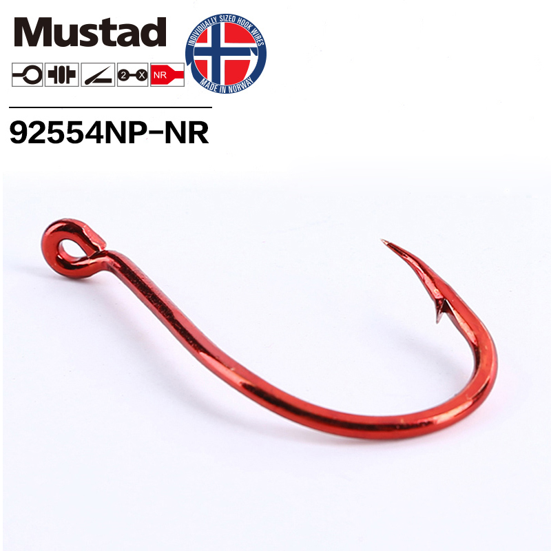 Mustad Big Red 2X SUICIDE High – Fishing Hook Barbless Bewertung und Preis