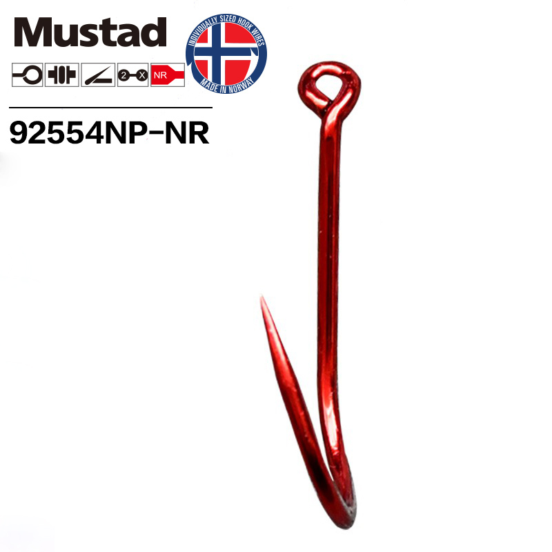 Mustad Big Red 2X SUICIDE High – Fishing Hook Barbless Bewertung und Preis